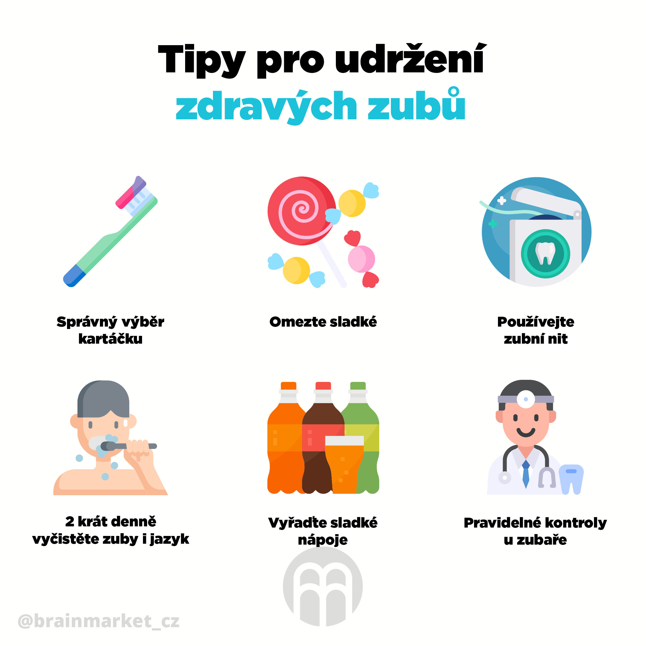 tipy k udrzeni zdravych zubu brainmarket-infografika-cz